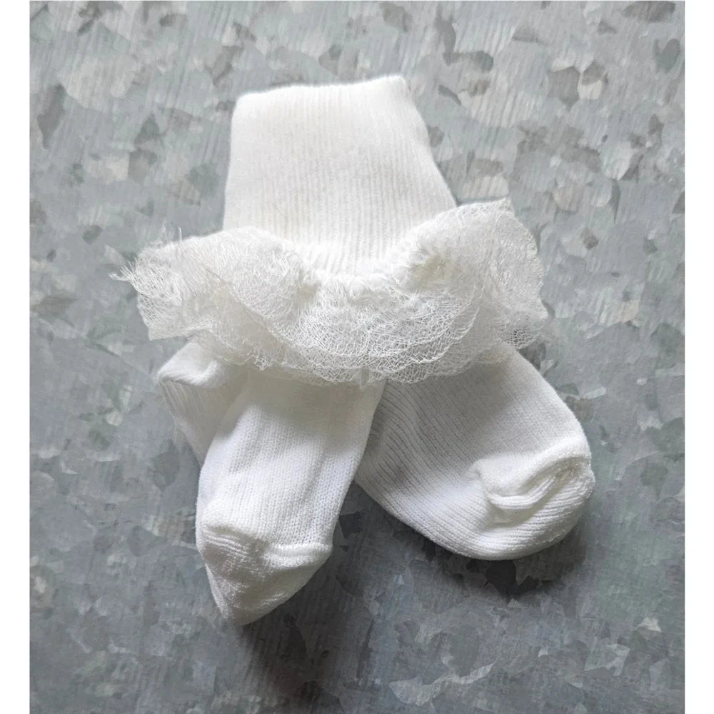 NWOT Vintage Made In USA Baby Socks
